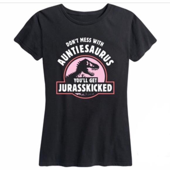 Dinosaur 🦖 🦕 Best Auntie T-shirt - Picture 5 of 5